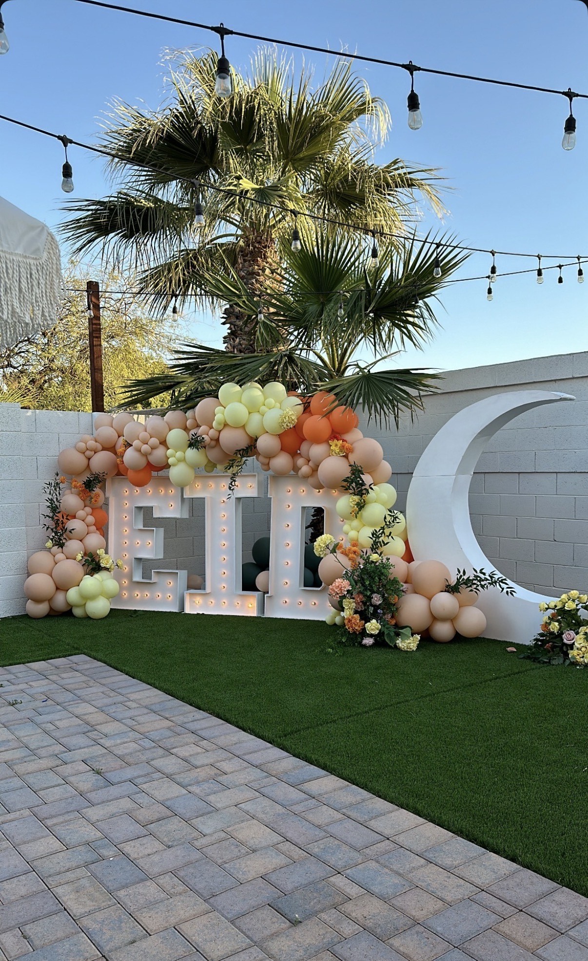 Eid Celebration Backdrop